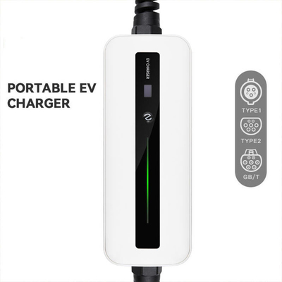 SAE J1772/IEC62196 Standaard 3.6Kw draagbare EV-oplader en betaalbare oplaadoplossing