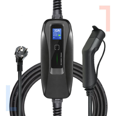 32A Draagbare Fast Easy EV Car Charger voor thuis Voltage 2000V IP IP66