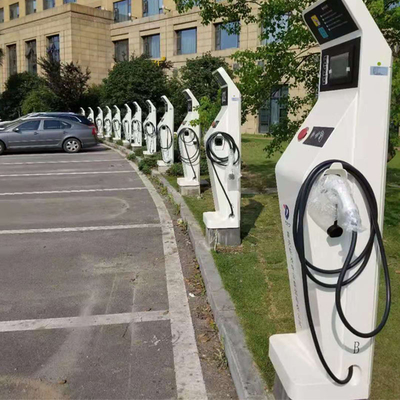 60 kW 120 kW vloer gemonteerd elektrisch voertuig oplaadstations met 7 inch LCD-scherm