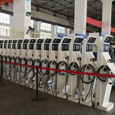 60 kW 120 kW vloer gemonteerd elektrisch voertuig oplaadstations met 7 inch LCD-scherm