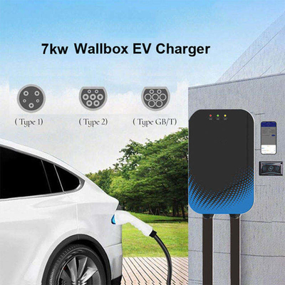 CCS-interface 32A Wallbox laadstation voor elektrische auto's met OCPP 1.6 Communicatie